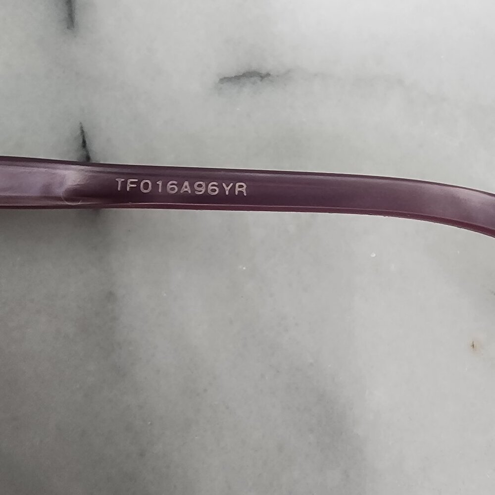 NWOT GUCCI Womens Pink Purple Pearl Eyeglass Frames GG00930 No Case - Picture 8 of 10